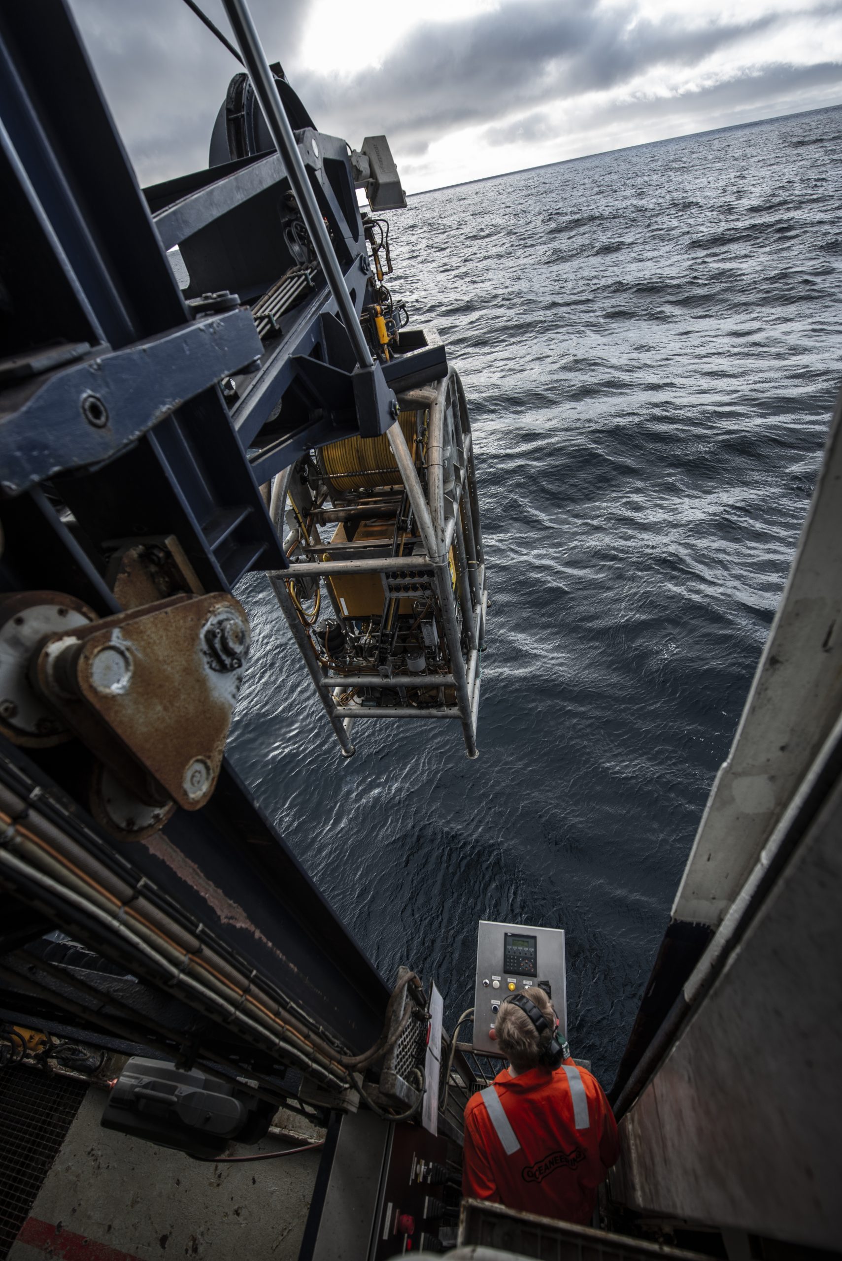 BSA Offshore worker on deck 
