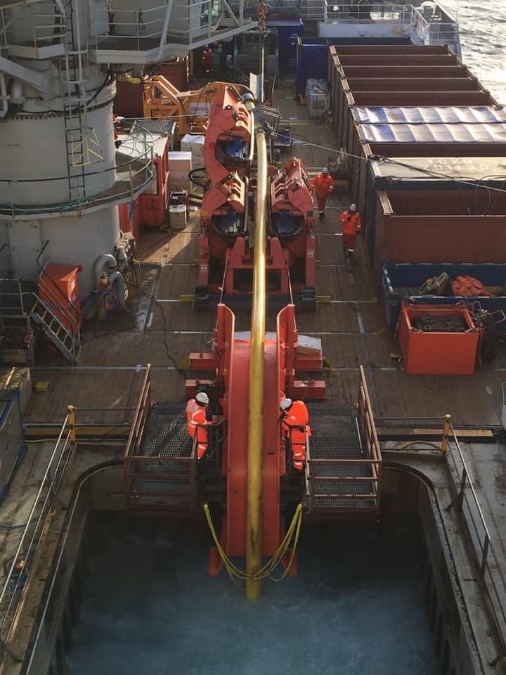 BSA Offshore workers on deck working. Services